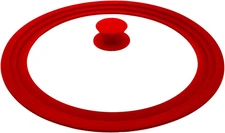 Universal Lid for Pot,Pan,Skillet Fits 11”,12”, 12.5”Cookware Silicon Lid Dishwa