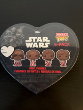 2024 Funko Pocket POP STAR WARS Valentine SET 4 Chocolate Color Vinyl Figure NEW