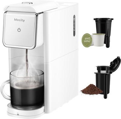 Mecity Coffee Maker Mini Single Serve Coffee Machine Compatible