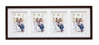 Deknudt Galerierahmen Mit Doppelpassepartout FüR 4 Bilder 10X15 Cm Multirahmen