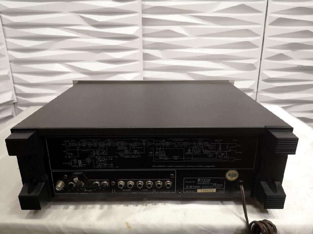 KENWOOD KT-8000/7-row variable capacitor FM stereo tuner KENWOOD KT-8000/7-row variable capacitor FM stereo tuner