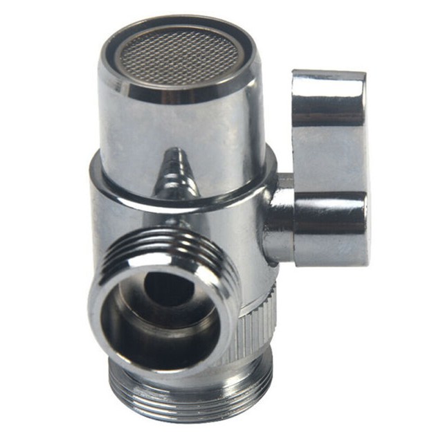 Faucet Valve Diverter Sink Valve Water Tap Splitter Adapter For Washing