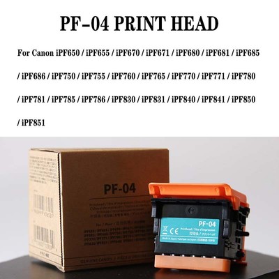 PF-04 Print Head For Canon iPF650 iPF655 iPF670 iPF671 iPF780 iPF781 3630B001
