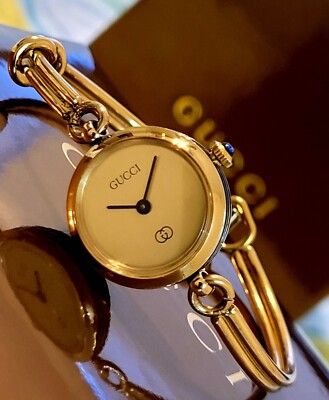 Gucci Ladies?Watch,Authentic,Manual Wind,Near Mint,Hardly  display picture 1