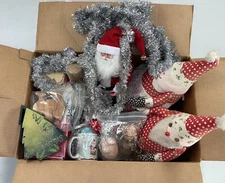 Huge Lot Assorted Christmas Decor Thrift Store Close Out 16+Lbs Resale