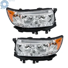 Halogen Headlight Headlamp For Subaru Forester 2006-2008 w/Bulb Left Right