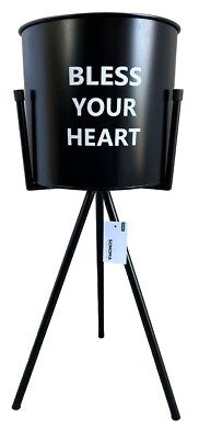 Planter Sonoma Goods For Life Indoor / Outdoor  Bless Your Heart  Floor Decor