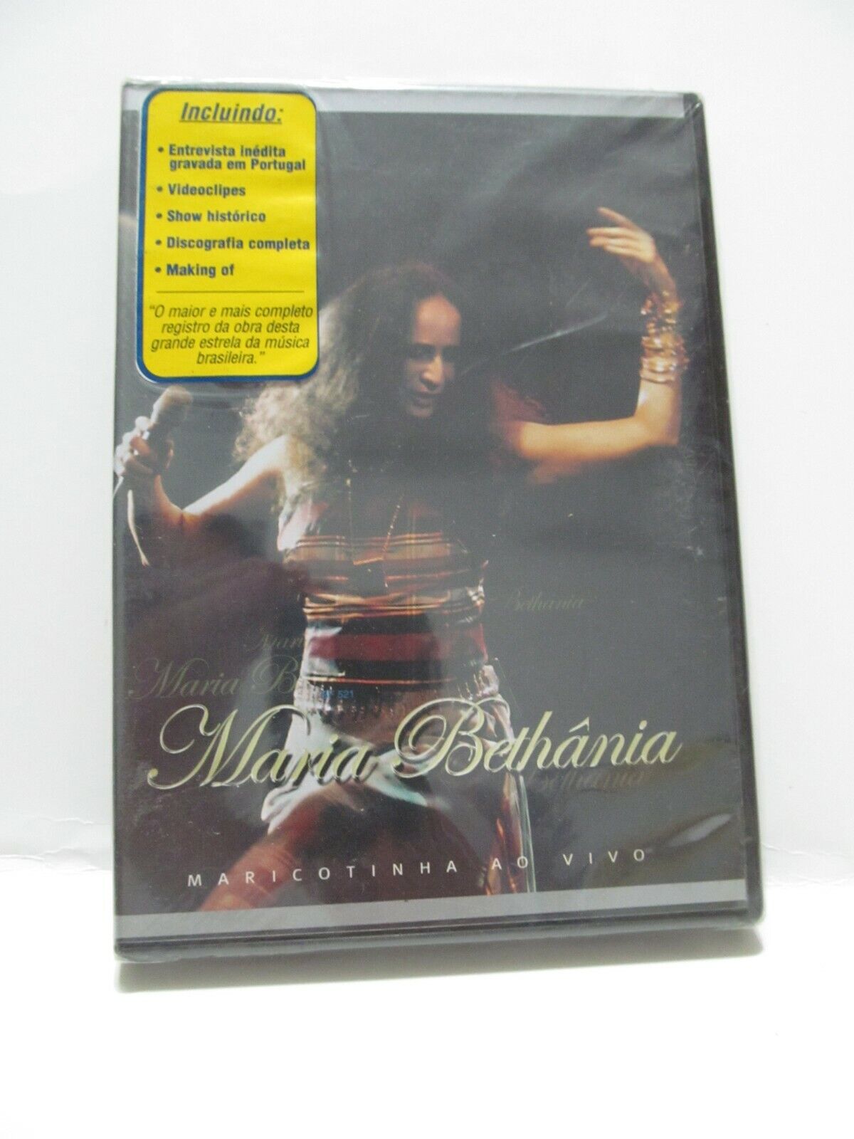 DVD - Maria Bethânia - Maricotinha ao Vivo