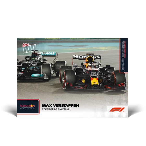 2021 Topps Now F1 - Max Verstappen #081 for sale | eBay