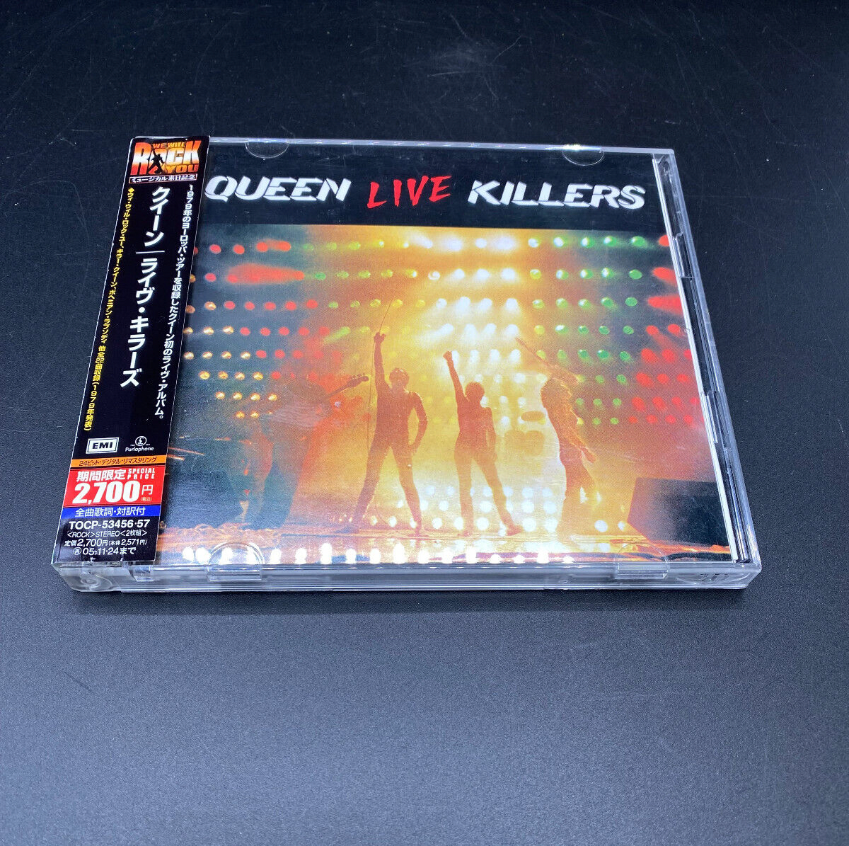 TOCP-53456/57 Queen Live Killers 2 CD Set Remastered Parlophone w 