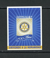 P768 Guatemala 2005 Rotary Club sheet MNH