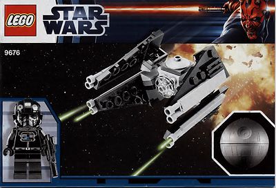 Lego Star Wars # 9676 TIE Interceptor & Death Star -Bauanleitung (keine Steine!)