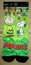 MENS ODD SOX PEANUTS SNOOPY CHARLIE BROWN CREW SOCKS FIT SIZE 6-13 
