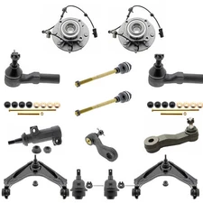 MEVOTECH OG Front End Suspension 15PCS for Chevy GMC Silverado Sierra 2500 3500