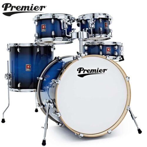 Premier Artist Series 22″ 5PC Birch Drum Shell Pack Indigo Burst PAB22-5SP1INB