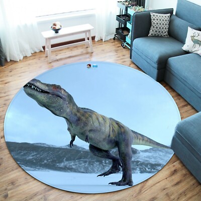 3D Schnee Dinosaurier NAM1184 Spiel Teppich Mat Elegant Foto Teppich Fay