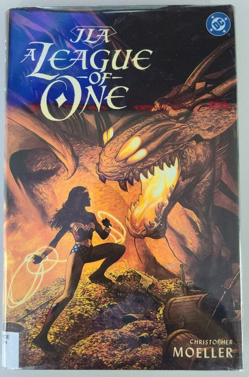 アメコミ・英語版　JUSTICE LEAGUE: A LEAGUE OF ONE JLA A League of One (JLA) By Christopher Moeller - Ex