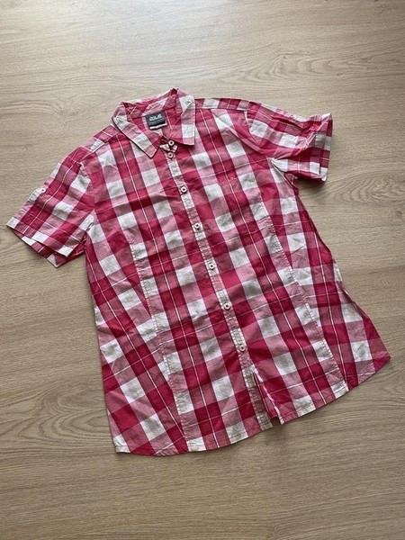 Women Jack Wolfskin Shirt Pink 38 / M / 46 #9FSD