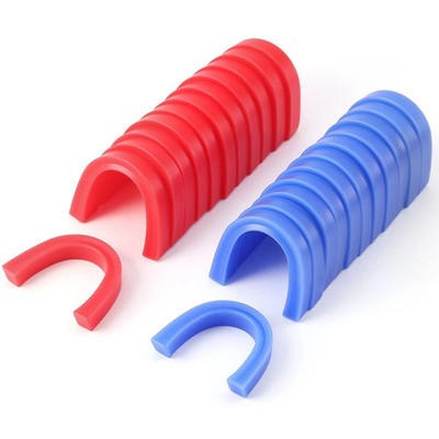 12 Pcs/Box Dental Casting Bite Block Plate Wax U Shape Occlusal Wax Rim Model
