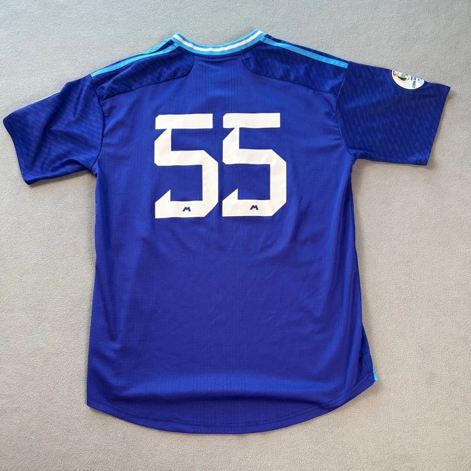 Adidas Argentina Jersey Mens XL Blue 55 National Soccer Team 2023 Away Aeroready - Image 2 of 4