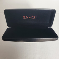 Polo Ralph Lauren Black Clamshell Hard Sunglasses Eyeglasses Case Only