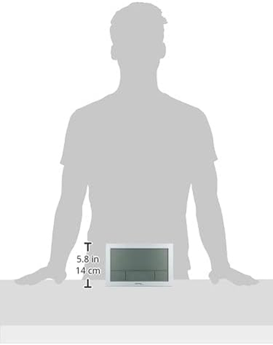Technoline Digitale Funkwanduhr WS8016 Mit Großer Anzeige – DCF77, Datum, Wochen - Bild 4 von 12