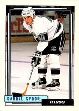 1992-93 Topps #39 Darryl Sydor Los Angeles Kings