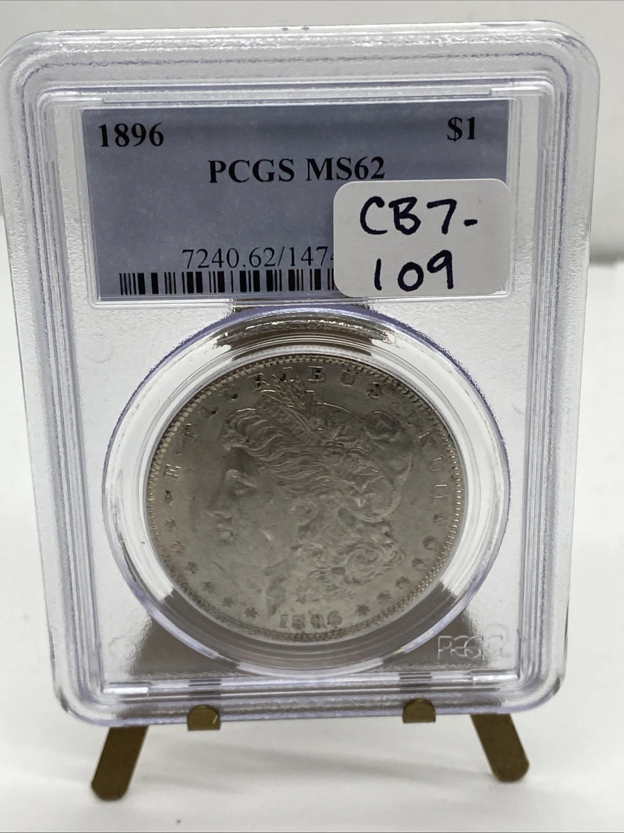 MS 62 Graded 1896 Year Morgan US Dollars (1878-1921) for sale | eBay