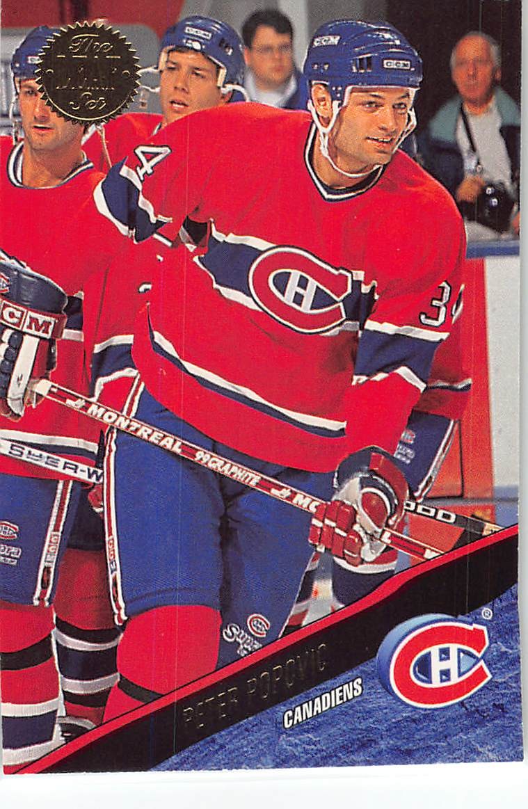 1993-94 Leaf #417 Peter Popovic