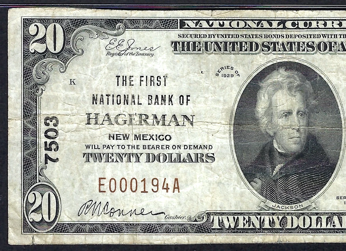 BANKNOTESコレクション 20枚 25+ $20 Grade 20 US National Banknotes for sale | Updated Oct 2026