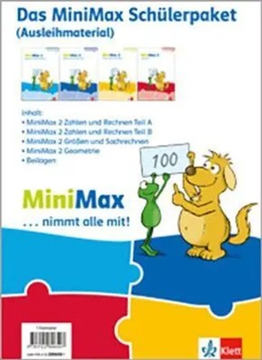 MiniMax 2. Schülerpaket (4 Themenhefte: Zahlen und Rechnen A, Zahlen und...