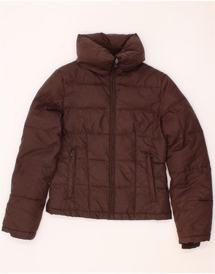 Kappa Damen wattierte Jacke UK 6 XS braun Polyamid CG38