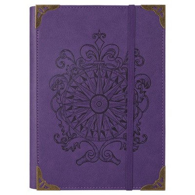 TIEFOSSI A5 Binder 6 Ring Notebook for Women Men, Hardcover PU Leather Journa...