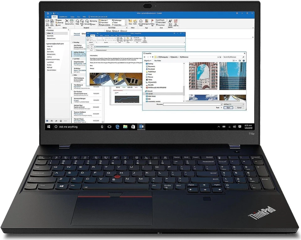 Lenovo ThinkPad T15p G1 · i7-10850H · 16GB · 512GB, Foto 1 von 3
