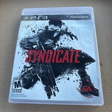 Syndicate PS3 PlayStation 3 Complete CIB Tested Working EA 2012 Sci-Fi Shooter