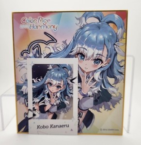 Kobo Kanaeru Hololive 6th fes. Color Rise Harmony Shikishi Message Board Cheki