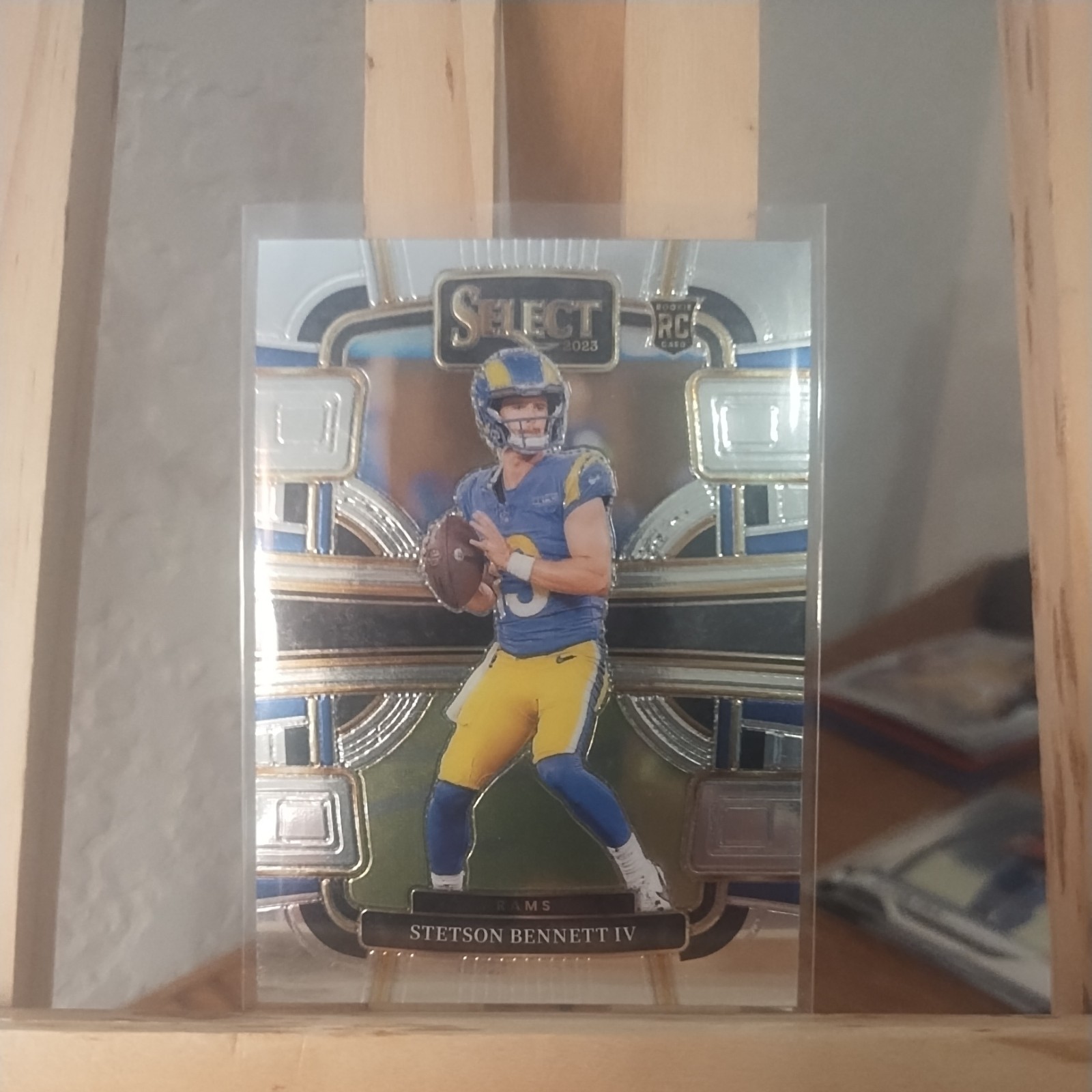 2023 Panini Select - Concourse Silver Prizm #55 Stetson Bennett (RC)