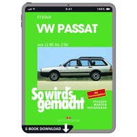 VW Passat Variant Santana 1980-1988 So Wirds Gemacht Reparaturanleitung Ebook