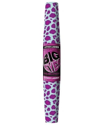 Maybelline Upper Lashes Big Eyes Volume Mascara Push Up Brush Shade Black 4,6 ml