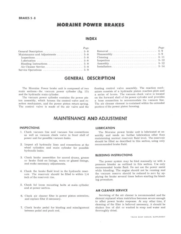 Chevrolet Truck Shop 1965 soporte manual camioneta Chevy panel suburbano camioneta grande Foto 3 de 4