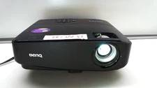 BenQ MW519 Projector 3200 ANSI lumens DLP - Tested - Power cord include only