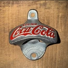 Vintage Drink Coca-Cola Wall Mount Starr X Bottle Opener Germany Cast Iron (B2)