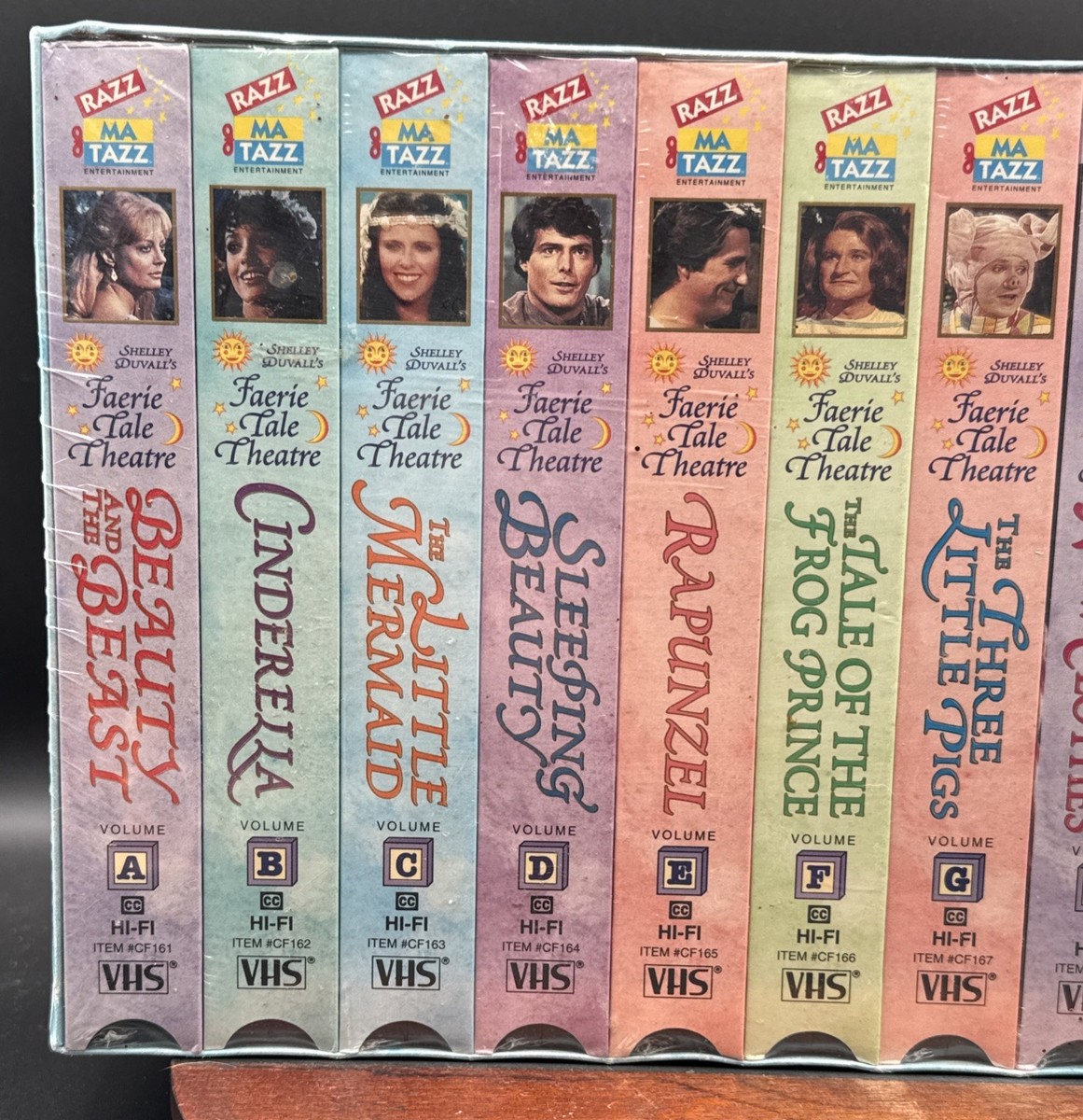 Shelley Duvall's Faerie Tale Theatre VHS Tape Box Set by Razz Ma