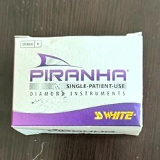 SS White PIRANHA DIAMOND 801-015F 25/Pack of single use diamonds  FREE SHIPPING!