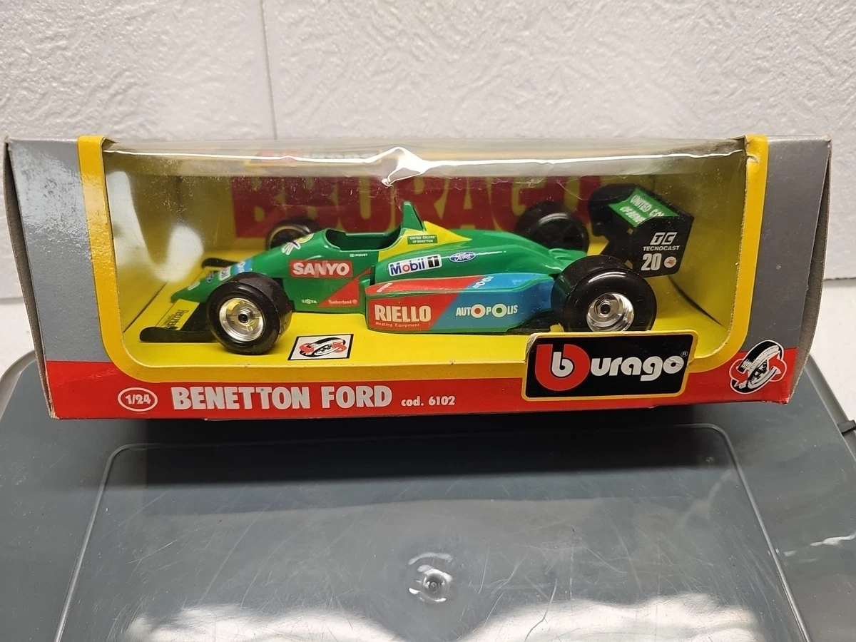 Burago bburago 1/24 Scale Model Car B27C - F1 Benetton Ford B188 - #20