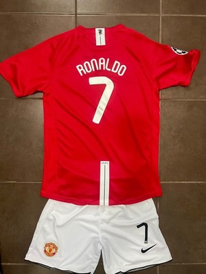 Kids Ronaldo Manchester United 2008 Soccer Jersey - Size XXL 12-13