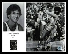 Paul Westphal Autographed Signed 8x10 Photo Phoenix Suns Beckett BAS QR #BS30269