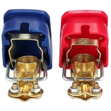 Connettore a Sgancio Rapido,Morsetti Batteria Auto,12V Batteria Terminali,Attacc