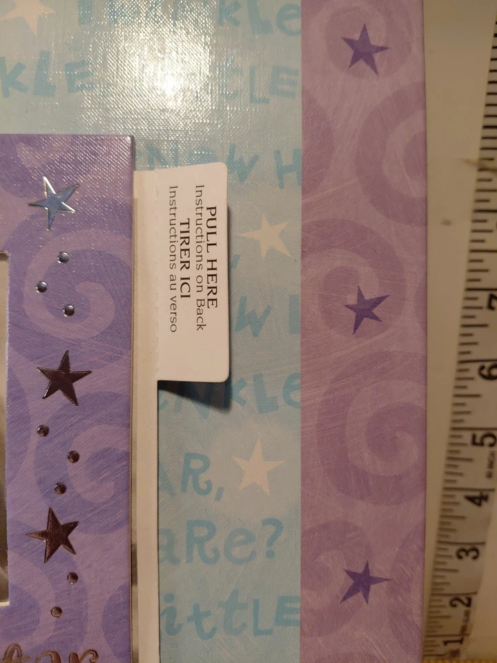 HALLMARK PHOTO ALBUM BABY BOY OR GIRL W/ PAGES AR1023 3-RING SCRAPBOOK - Image 2 of 4