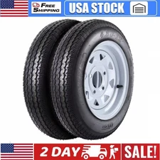 Trailer Tires & Wheels 4.80-12 4.80x12 Lawn Mower &Tractor Turf Tire 4 Lug On 4"